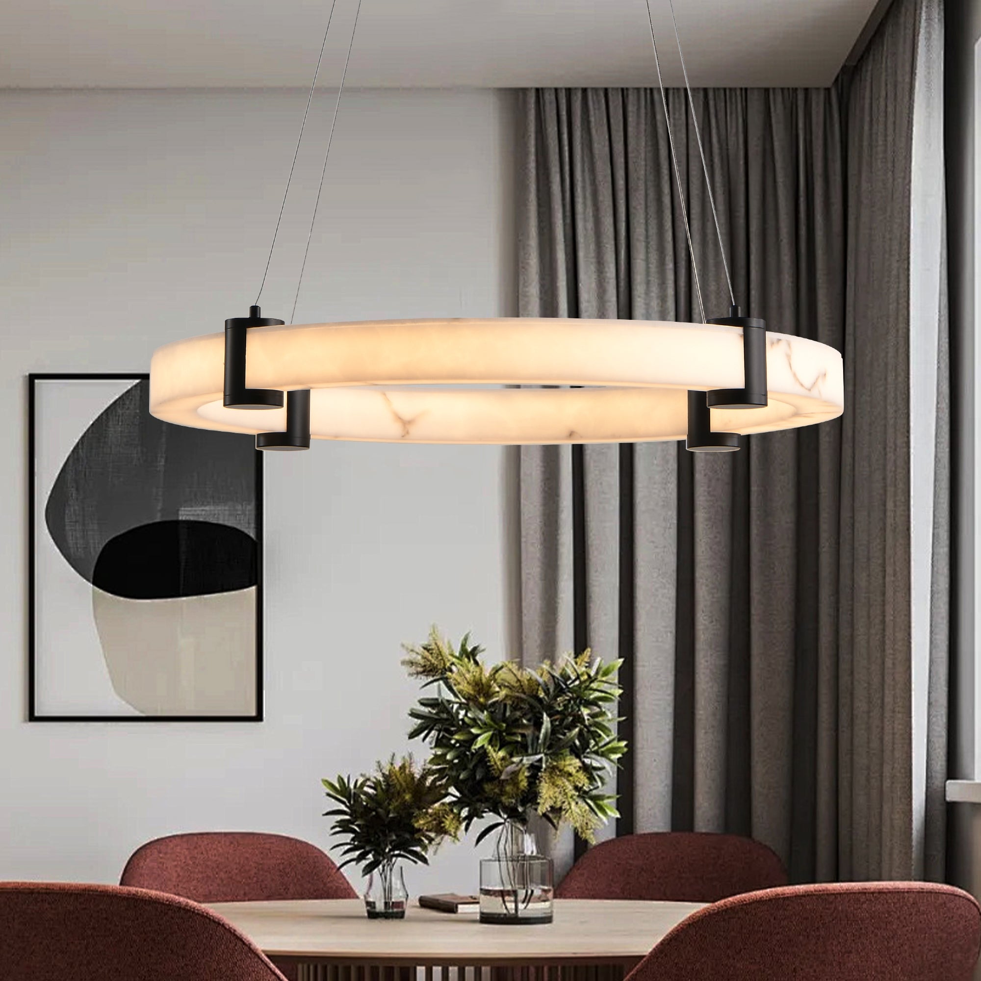 Cirrus Marble Pendant Light