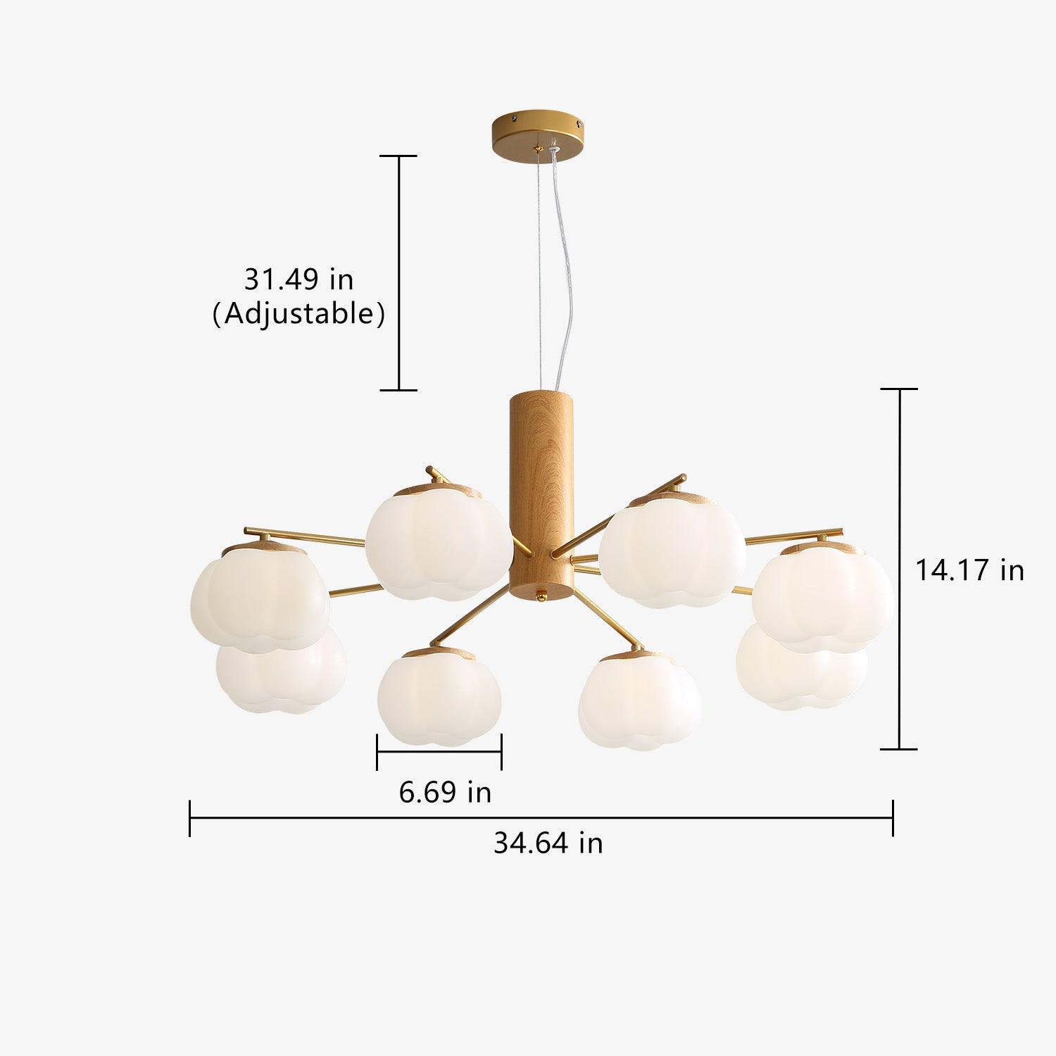 Cotton Ball Chandelier - ZozHome