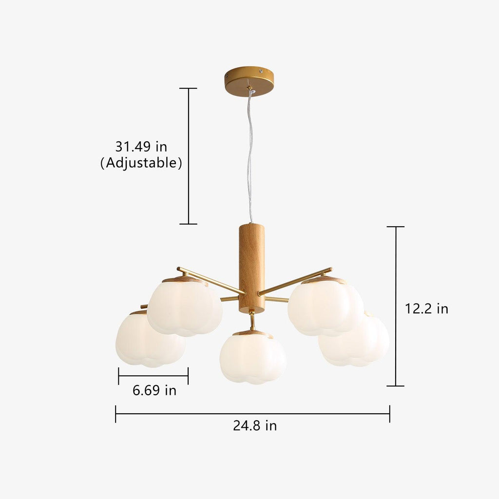 Cotton Ball Chandelier - ZozHome