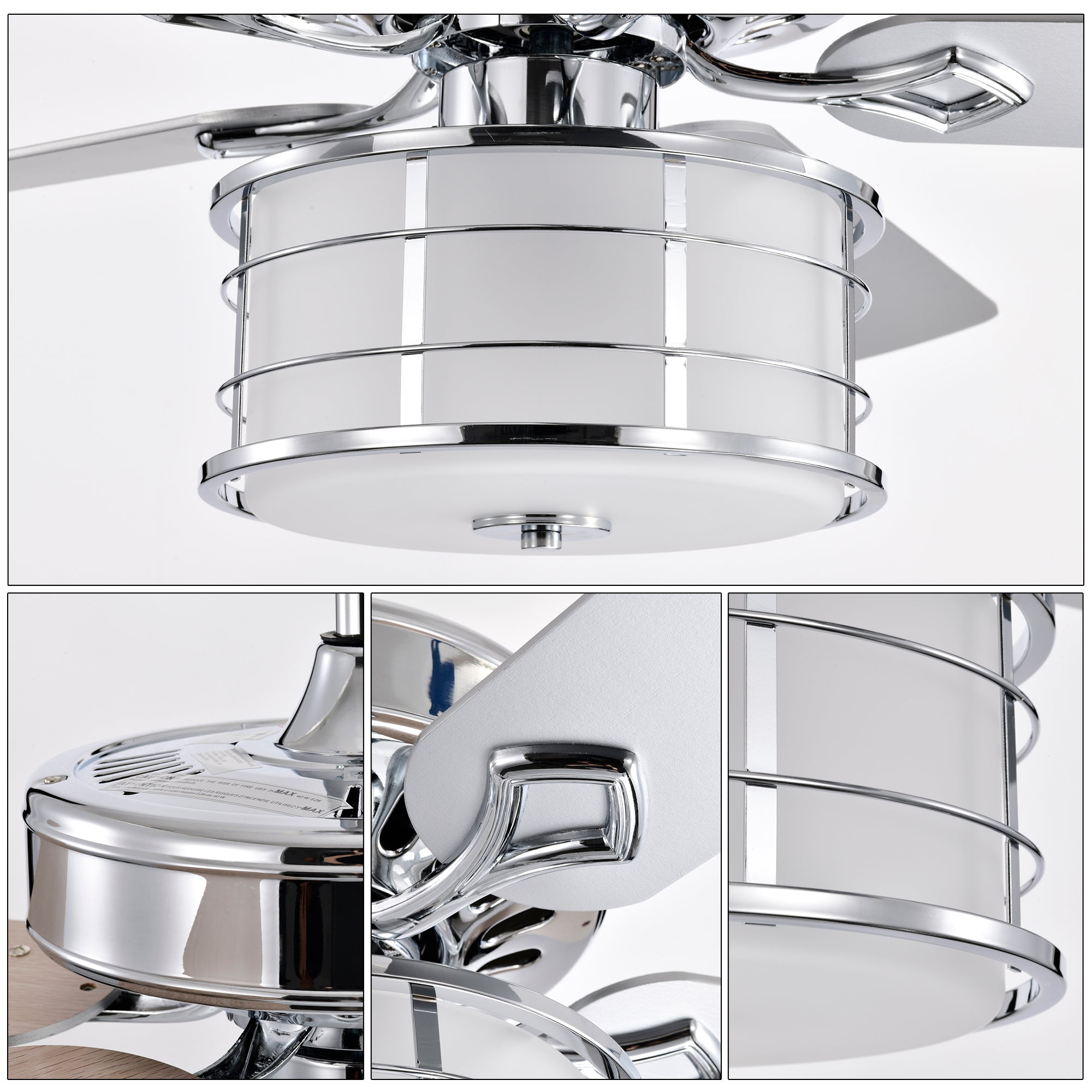 Crystal Breeze Ceiling Fan Light