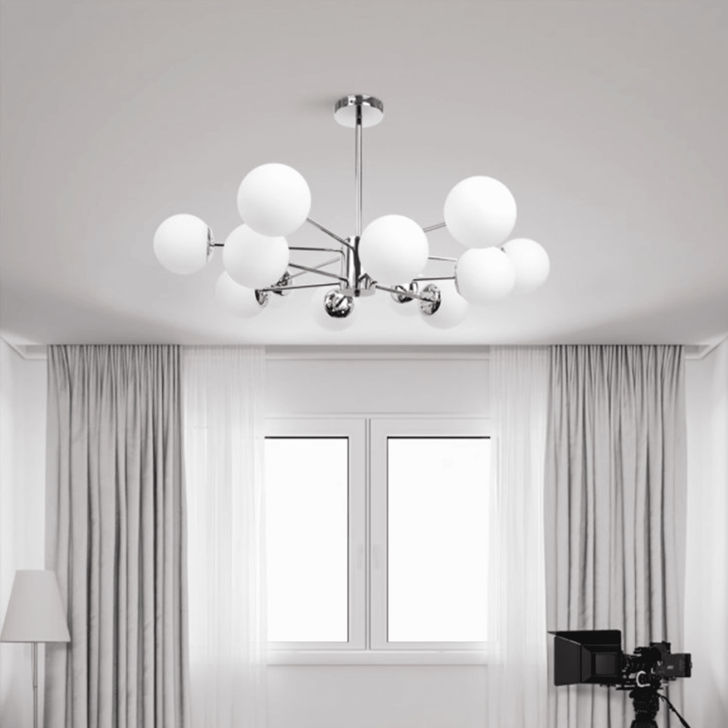 Crystal Magic Bean Chandelier