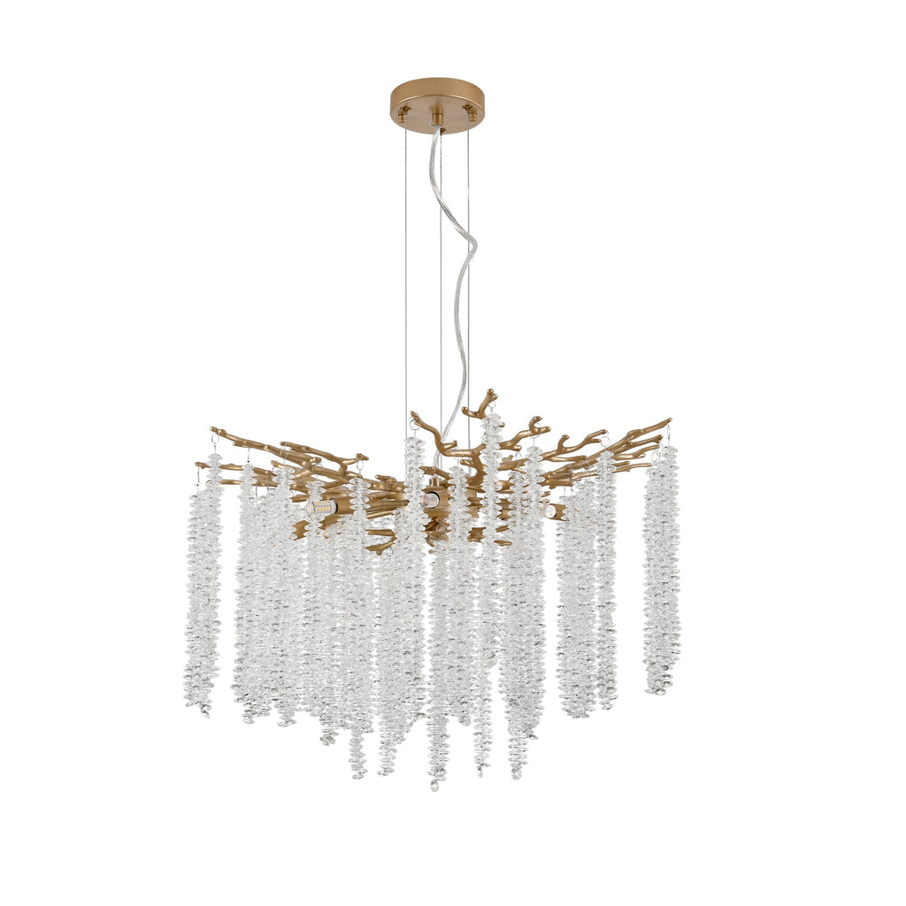 Crystal Raindrop Chandelier