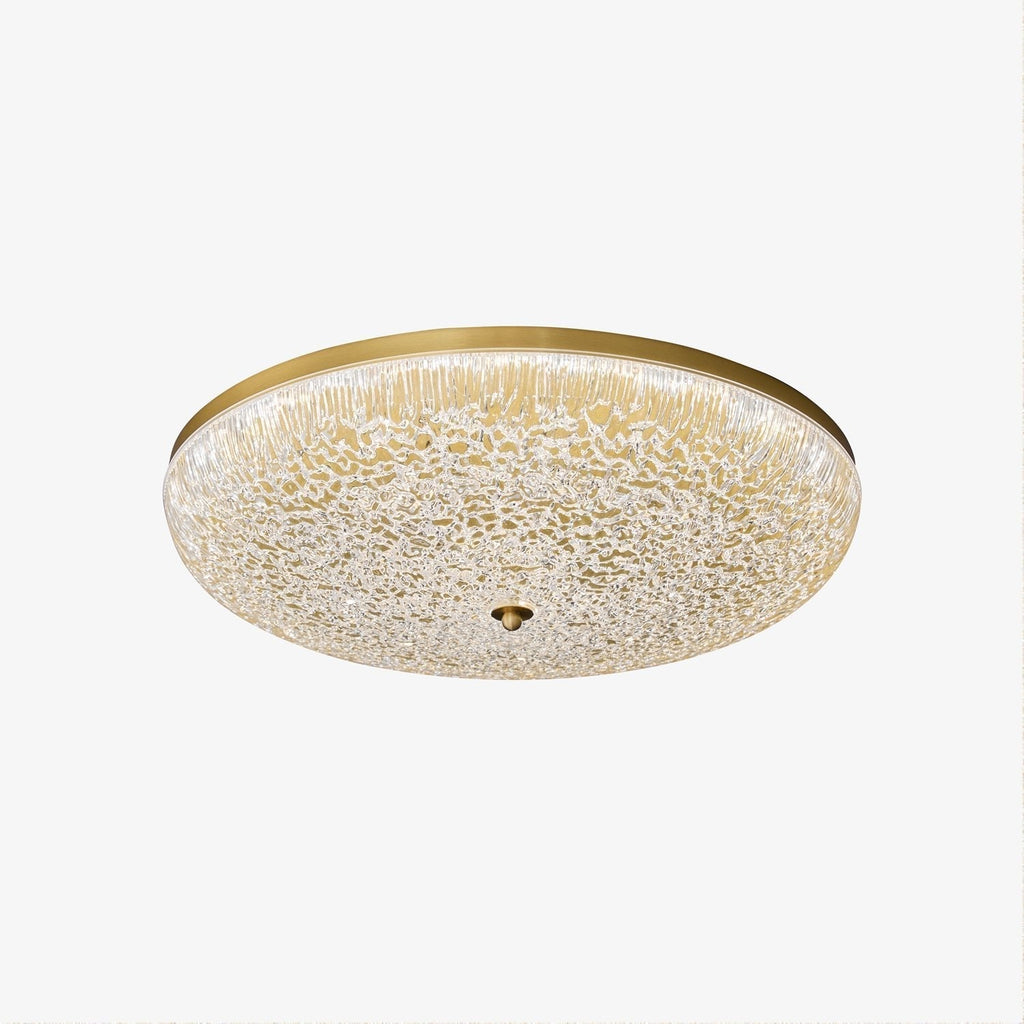 Crystalline Round Ceiling Lamp
