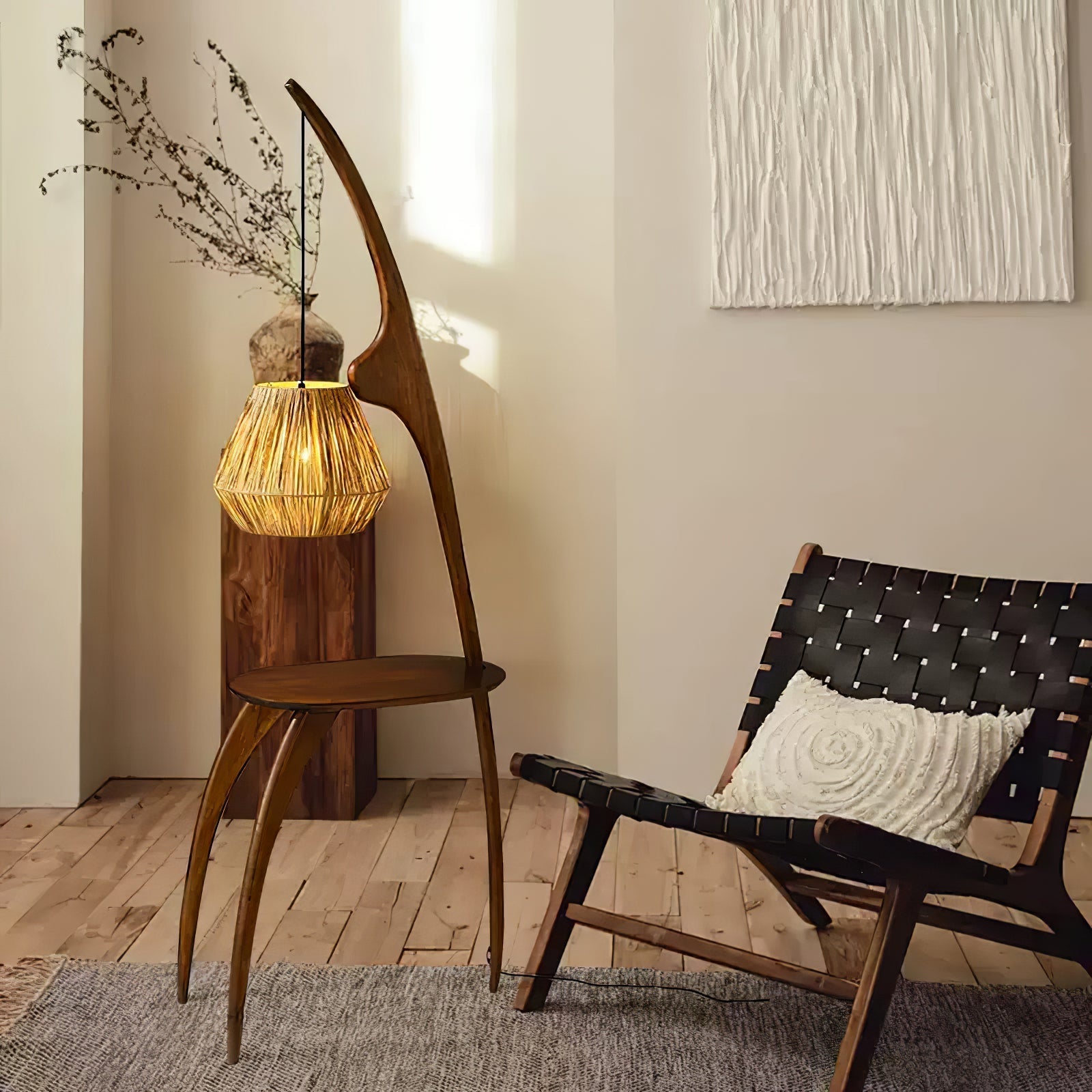 Curved Mantis Arm Floor Lamp - ZozHome