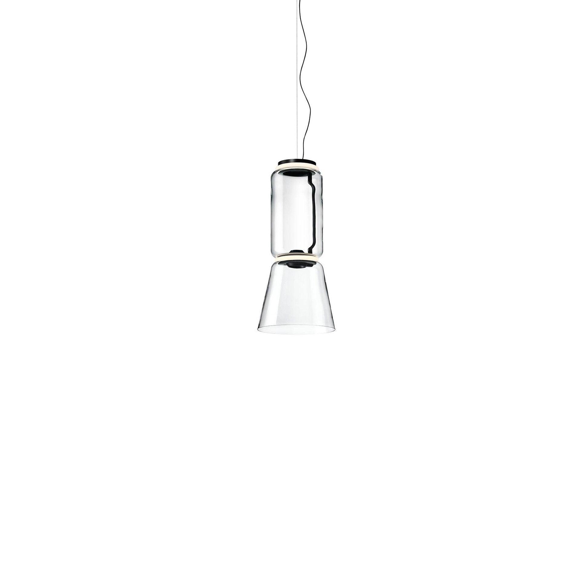 Cylindrical Clear Glass Chandelier - ZozHome