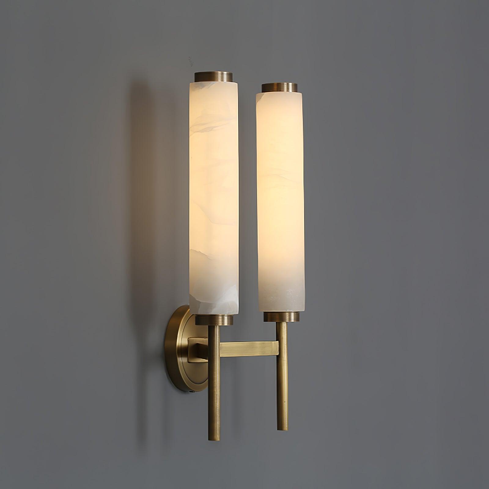Cylindrical Glass Wall Light