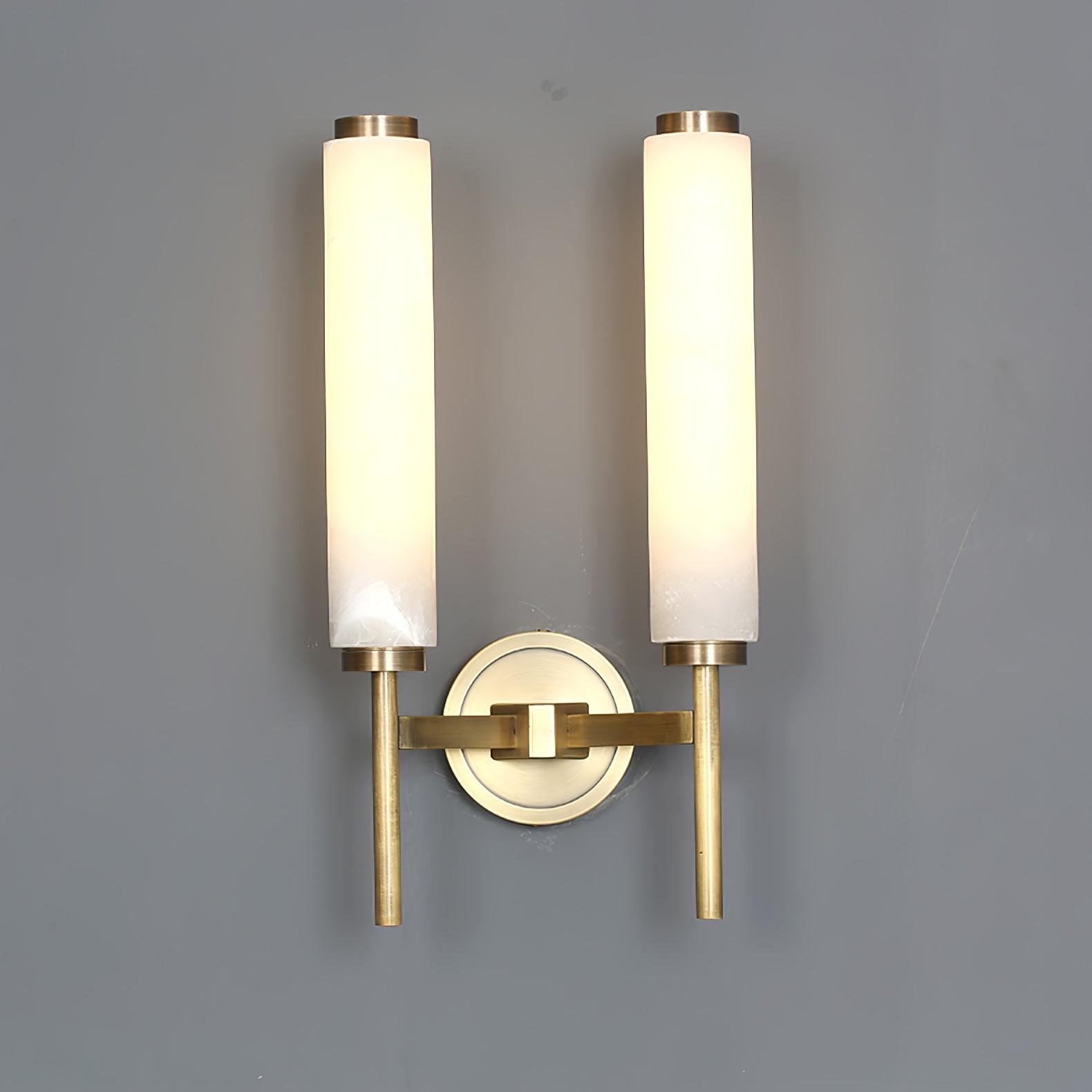 Cylindrical Glass Wall Light