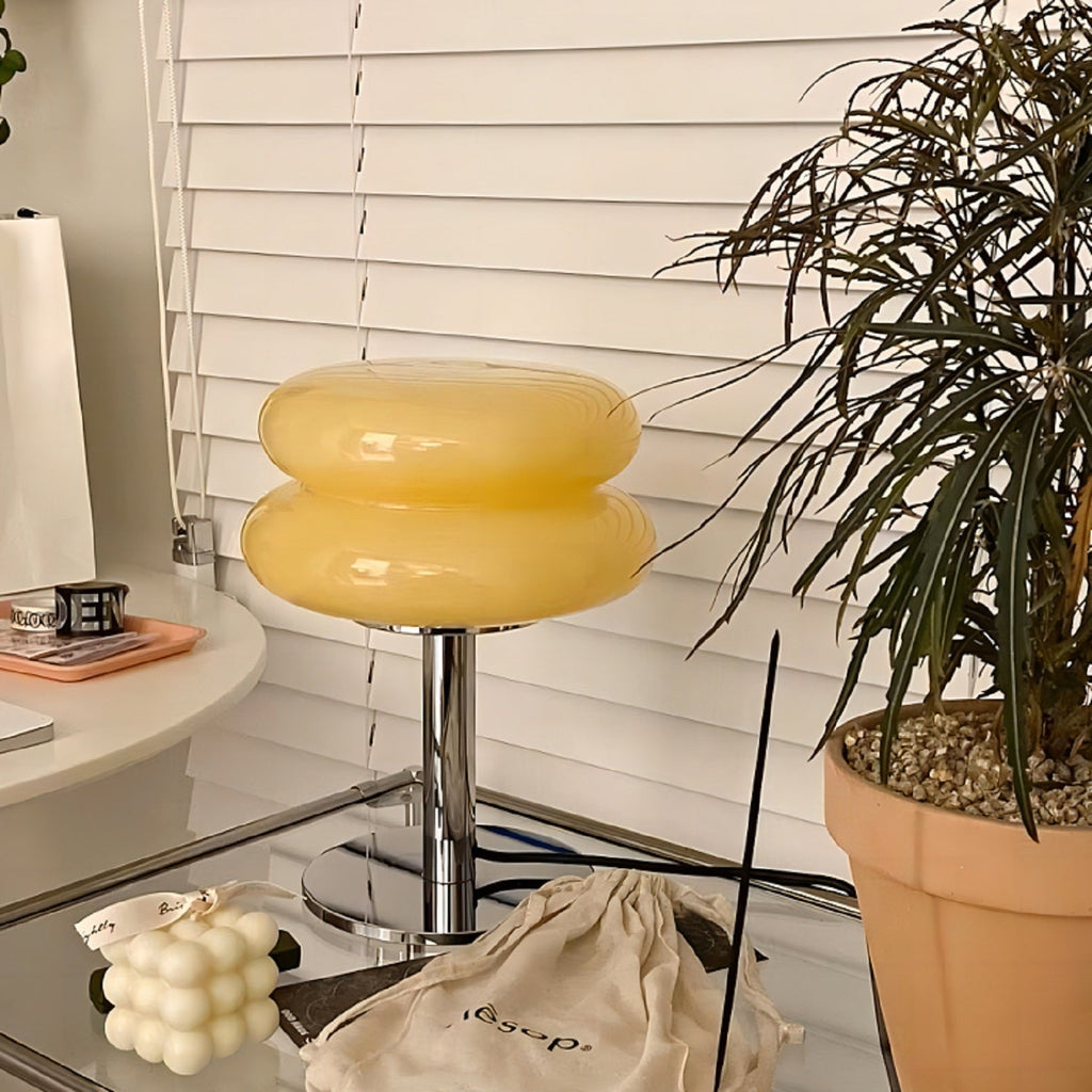 Double Layer Cake Table Lamp