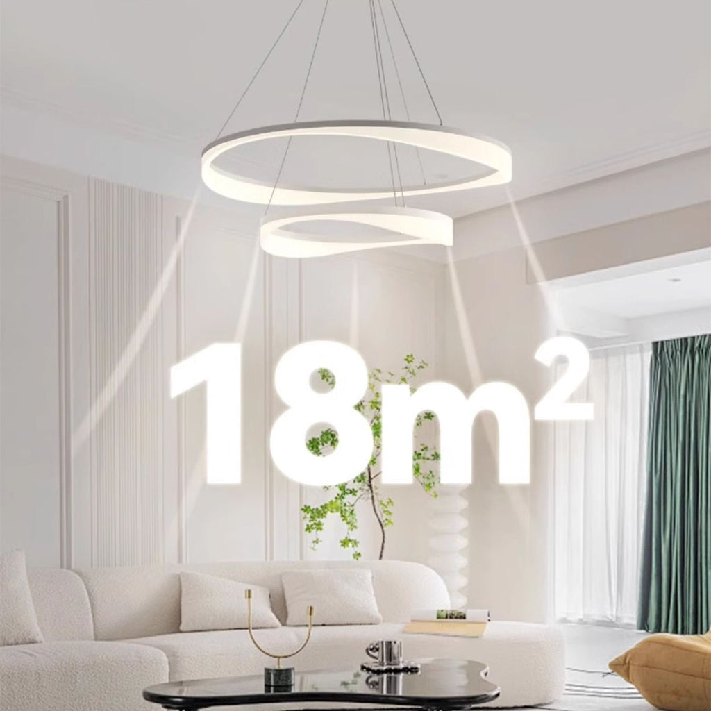 Double Ring Chandelier