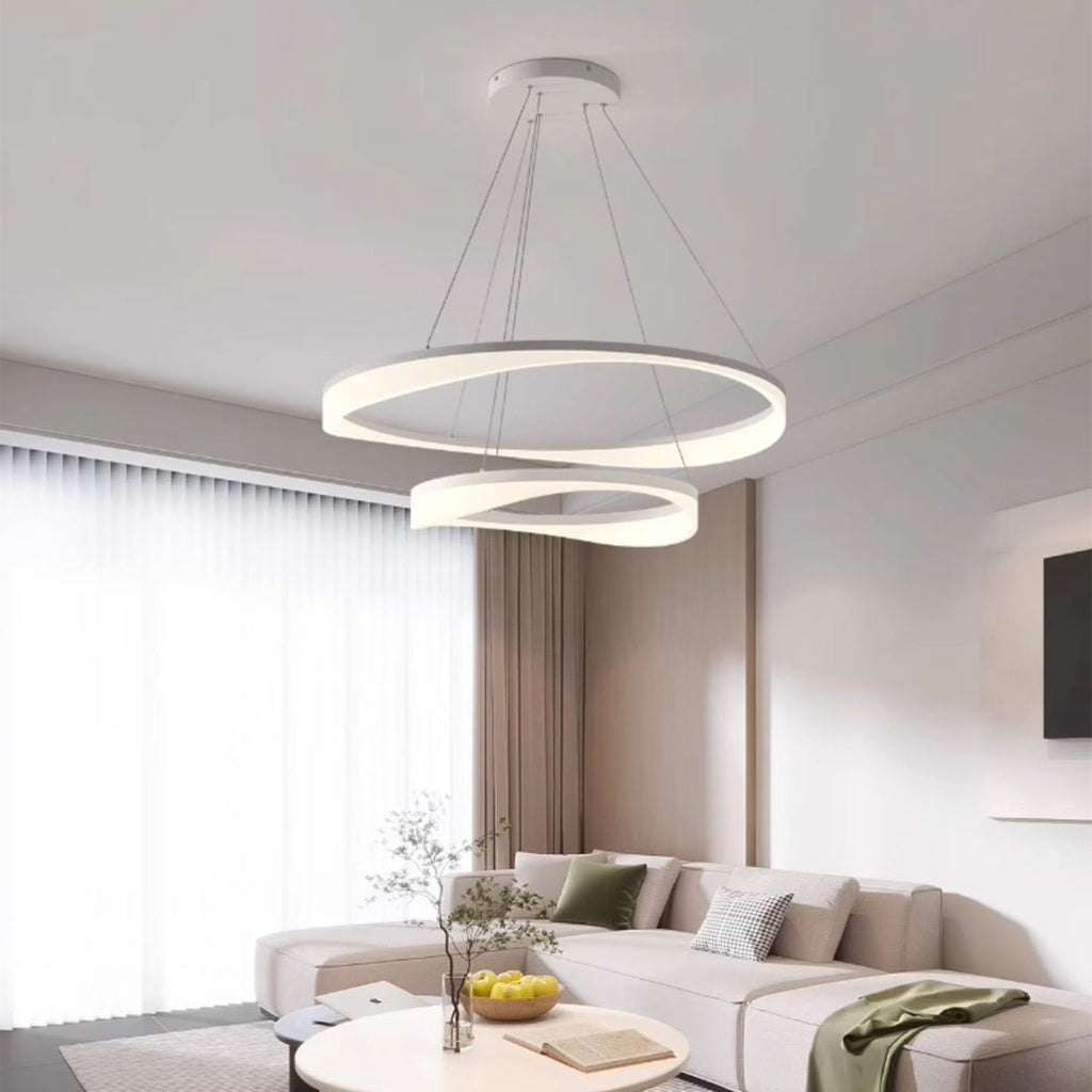 Double Ring Chandelier