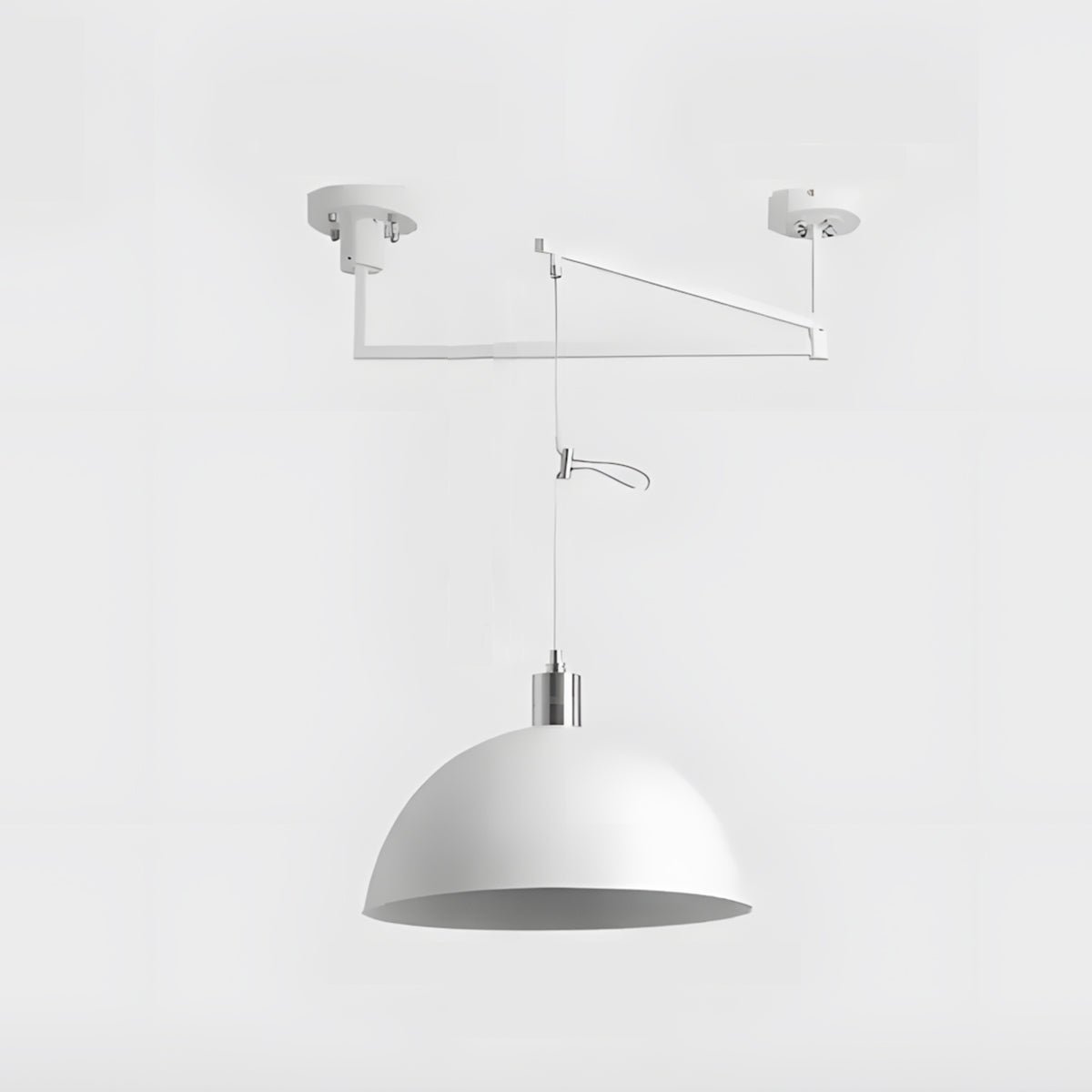 Drifting Cloud Swing Arm Pendant Light