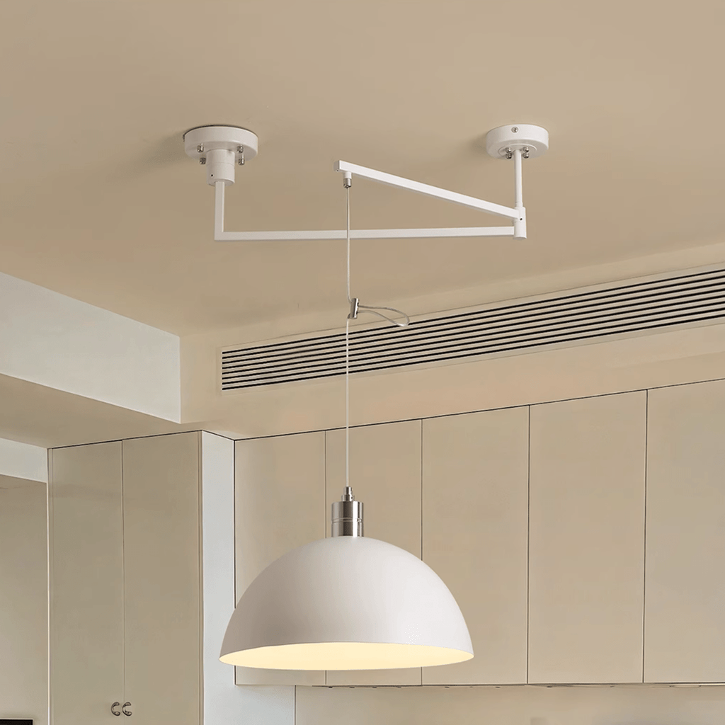 Drifting Cloud Swing Arm Pendant Light