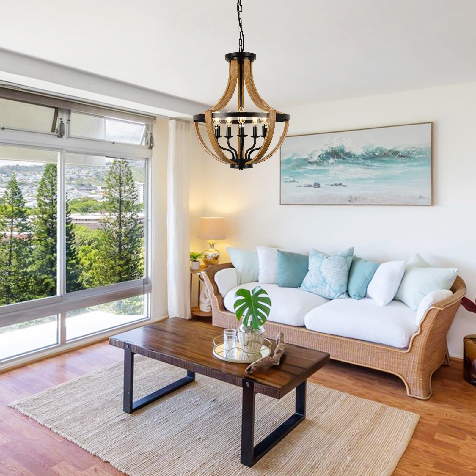 Eldridge Farmhouse Chandelier