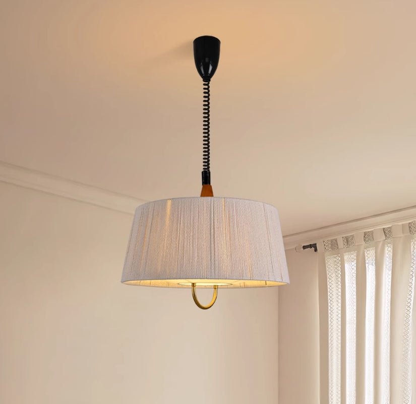 Elegant Fabric Pendant Light