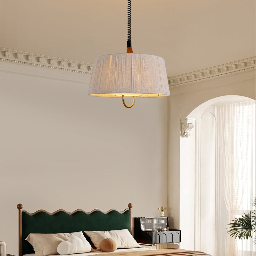 Elegant Fabric Pendant Light