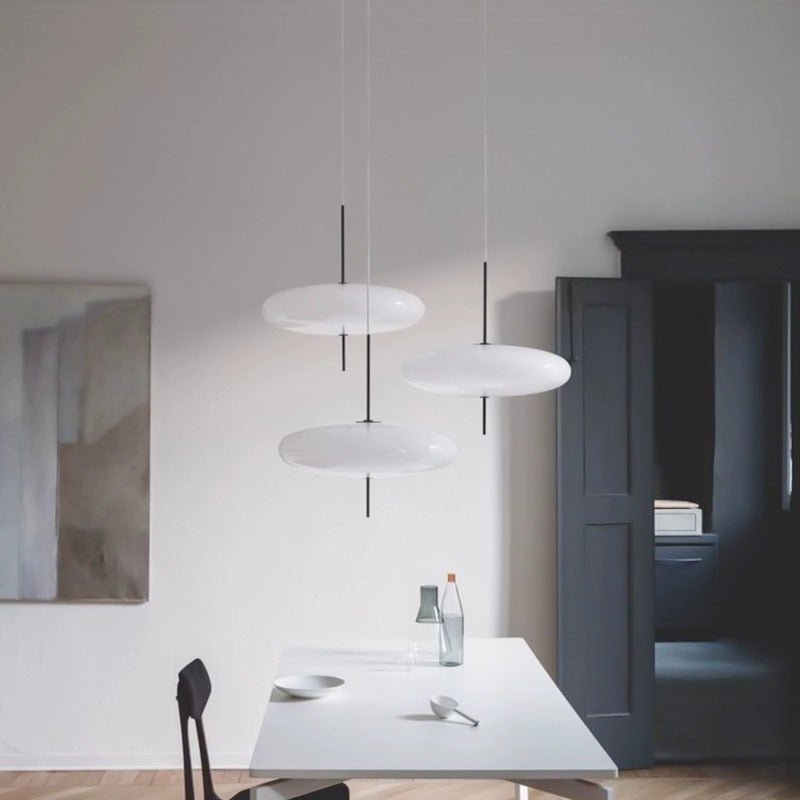 Elliptical Prism Pendant Light