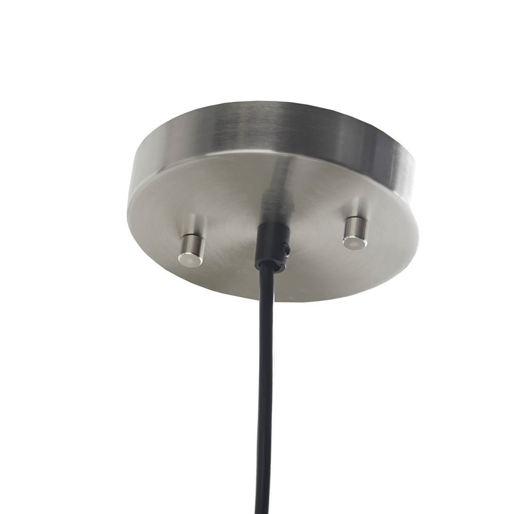 Elm Bell-Shaped Glass Pendant Light