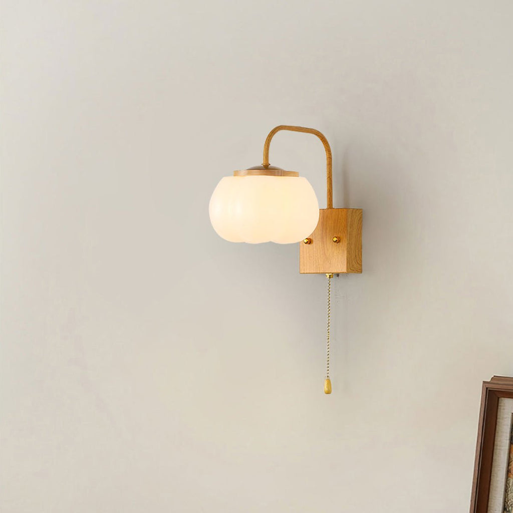 Elowen Cotton Wall Sconce - ZozHome