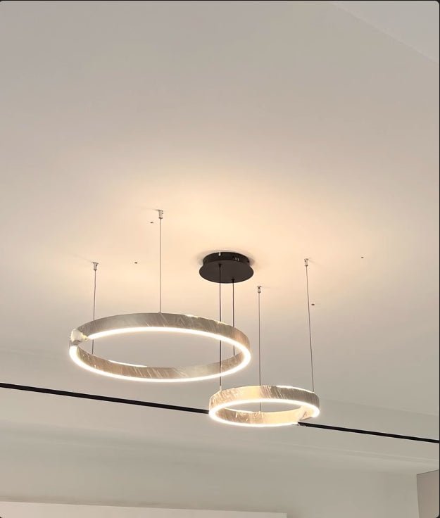Elysian Double Circle Chandelier