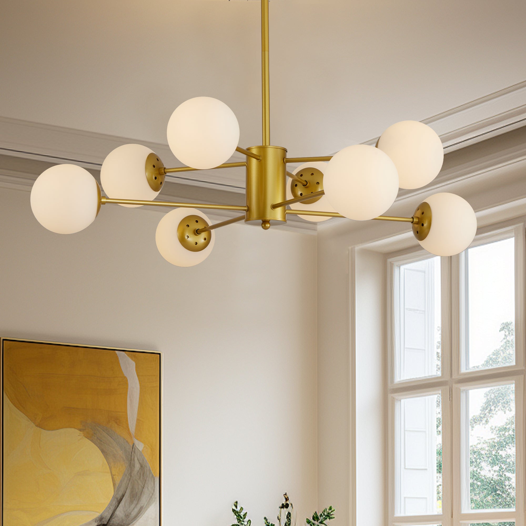 Emory Gold Chandelier
