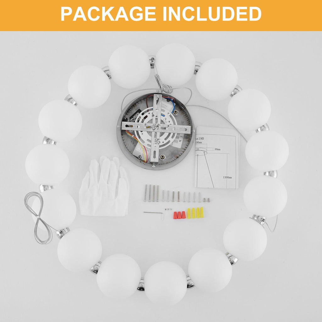 Evan LED Cylinder Chandelier