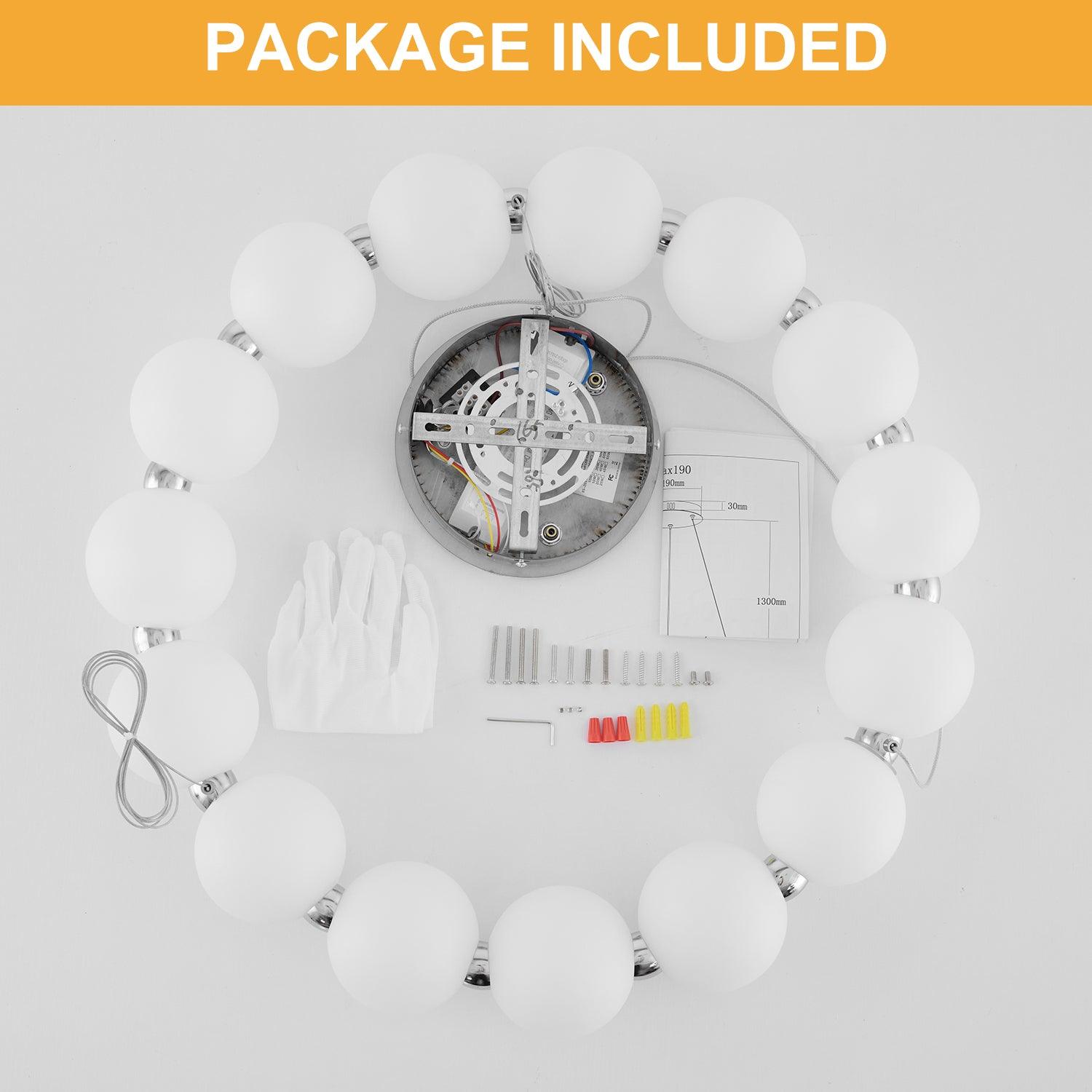 Evan LED Cylinder Chandelier