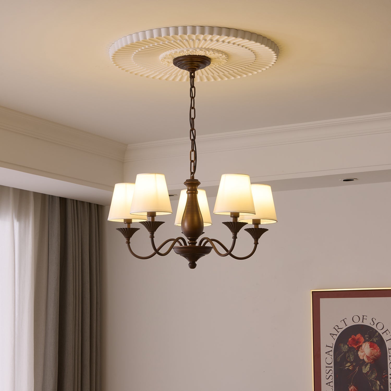 Evelyn Vintage Chandelier