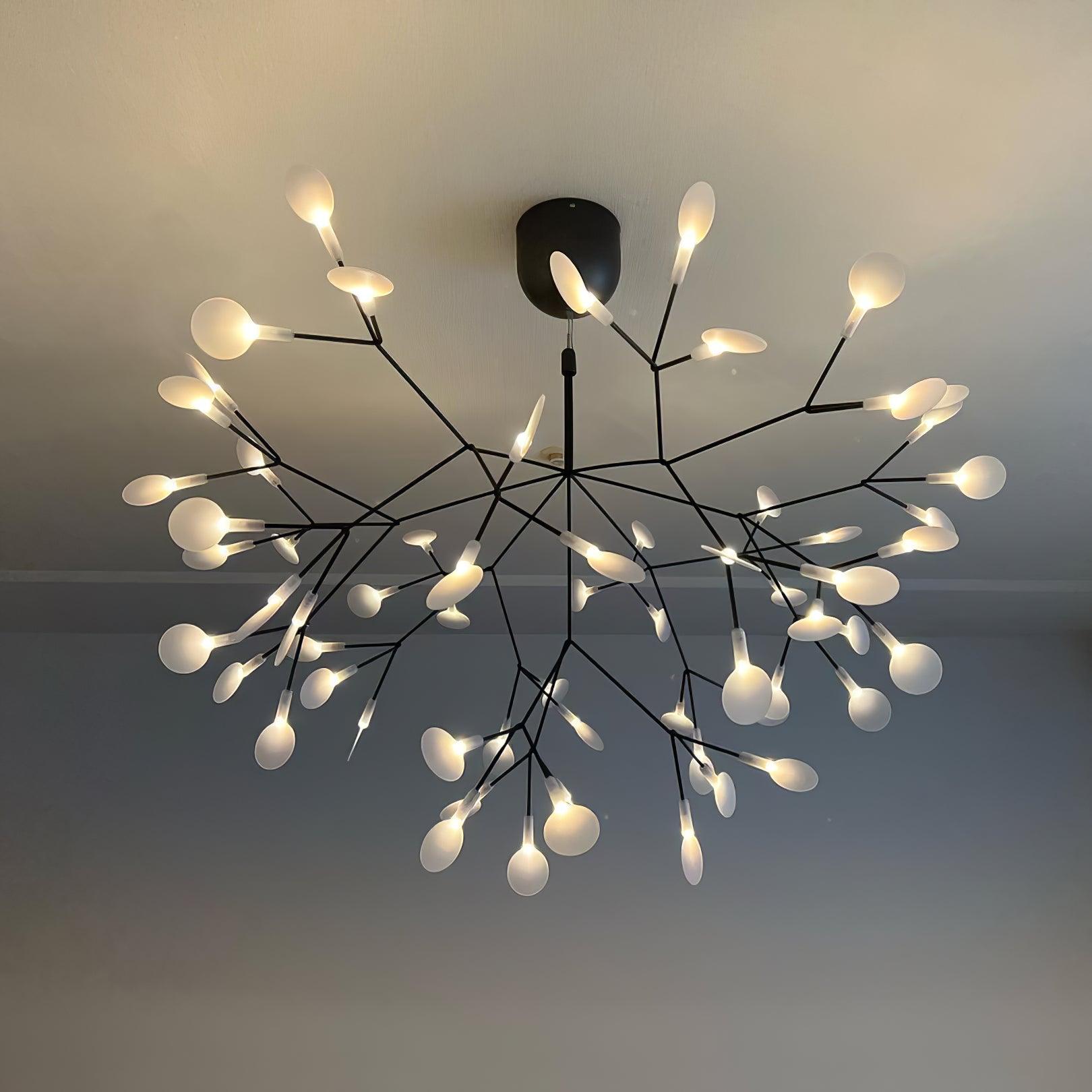 Falling Cherry Blossoms Chandelier