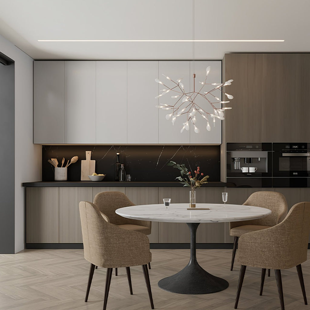 Falling Cherry Blossoms Chandelier