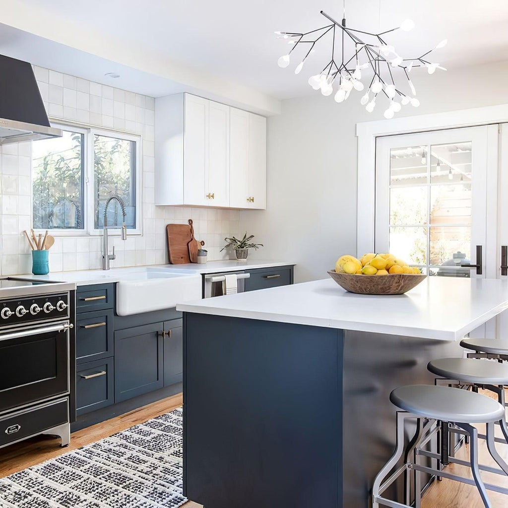 Falling Cherry Blossoms Chandelier