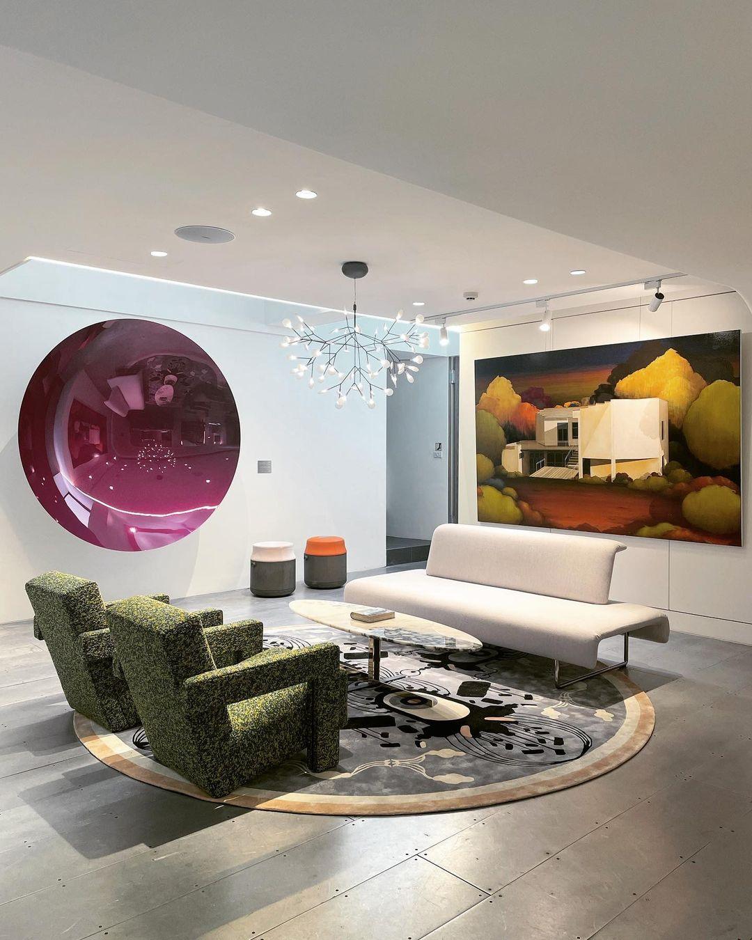 Falling Cherry Blossoms Chandelier