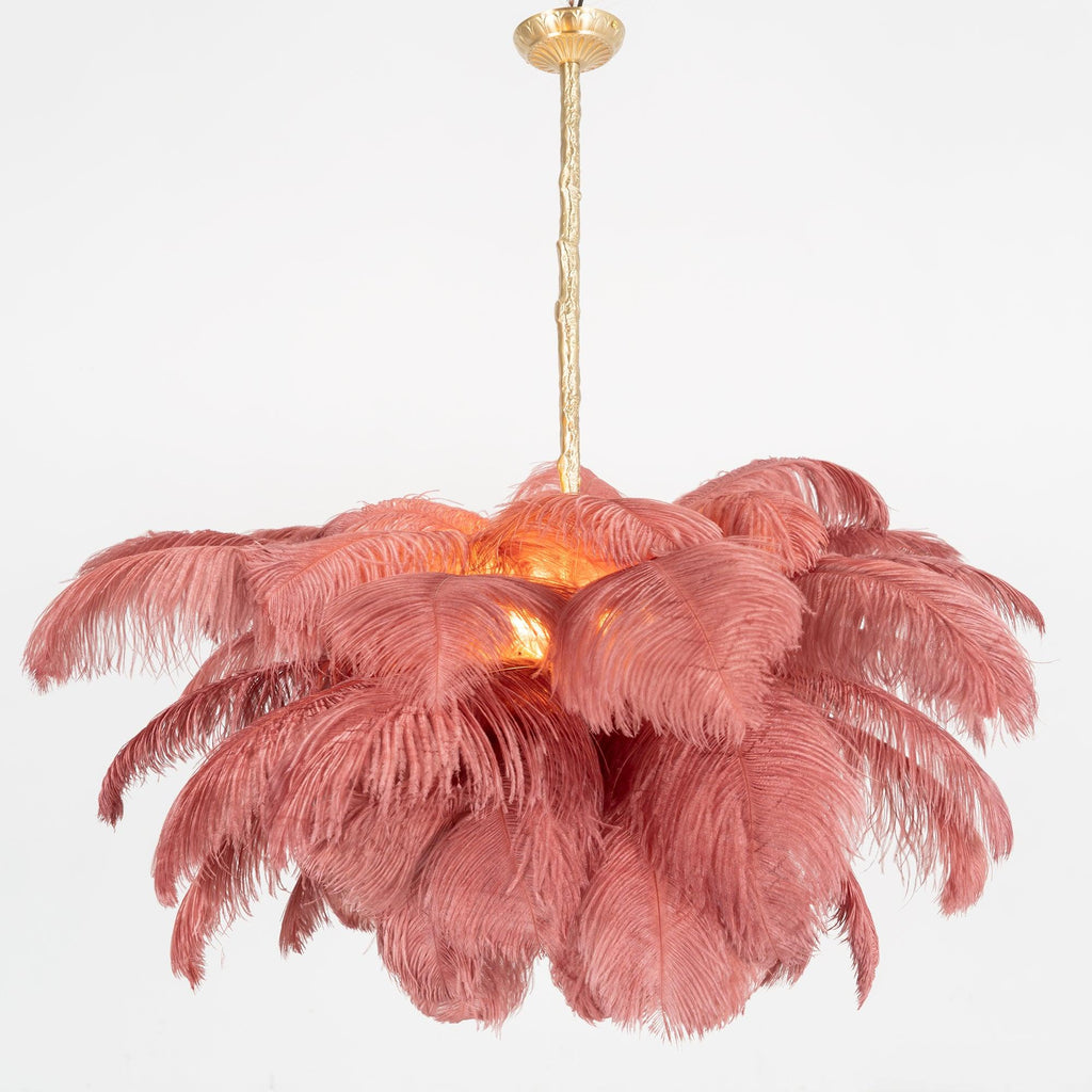 Feather Chandelier