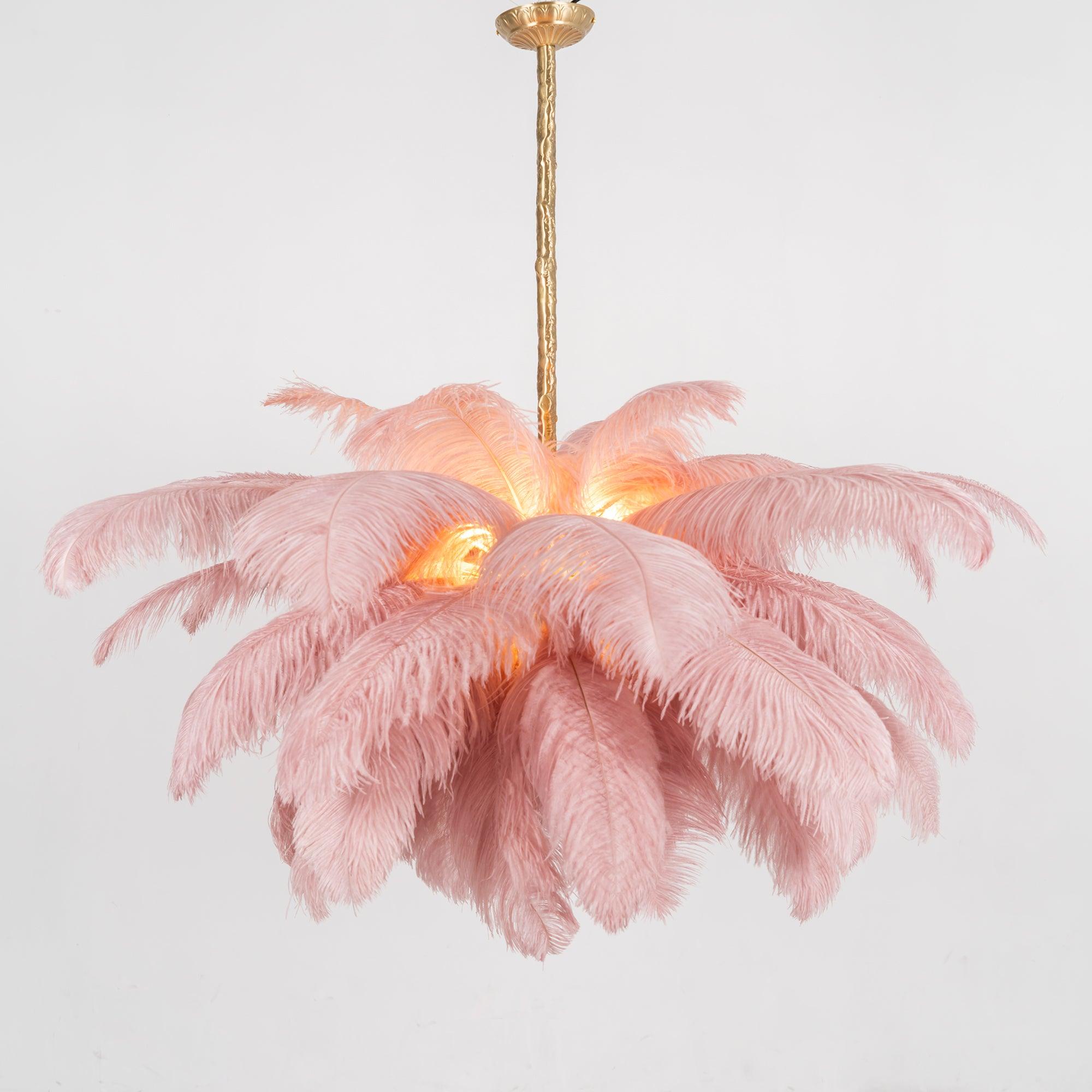 Feather Chandelier