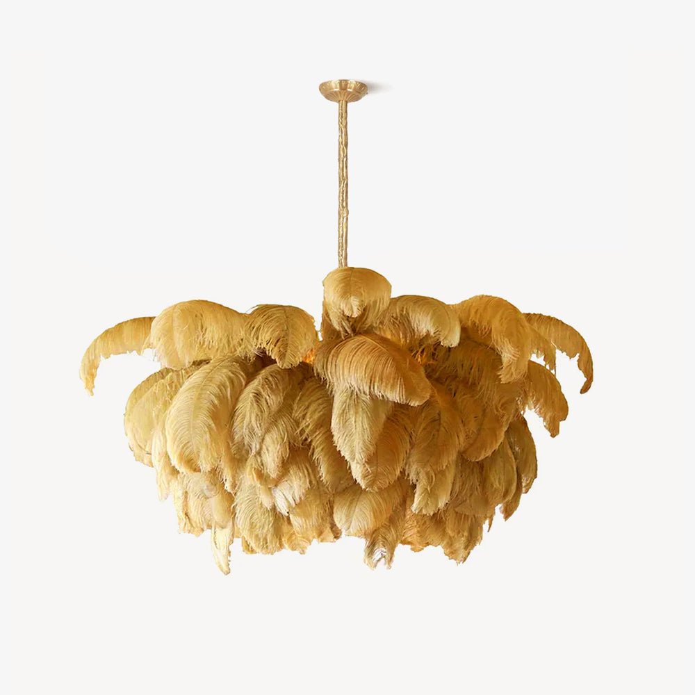 Feather Chandelier