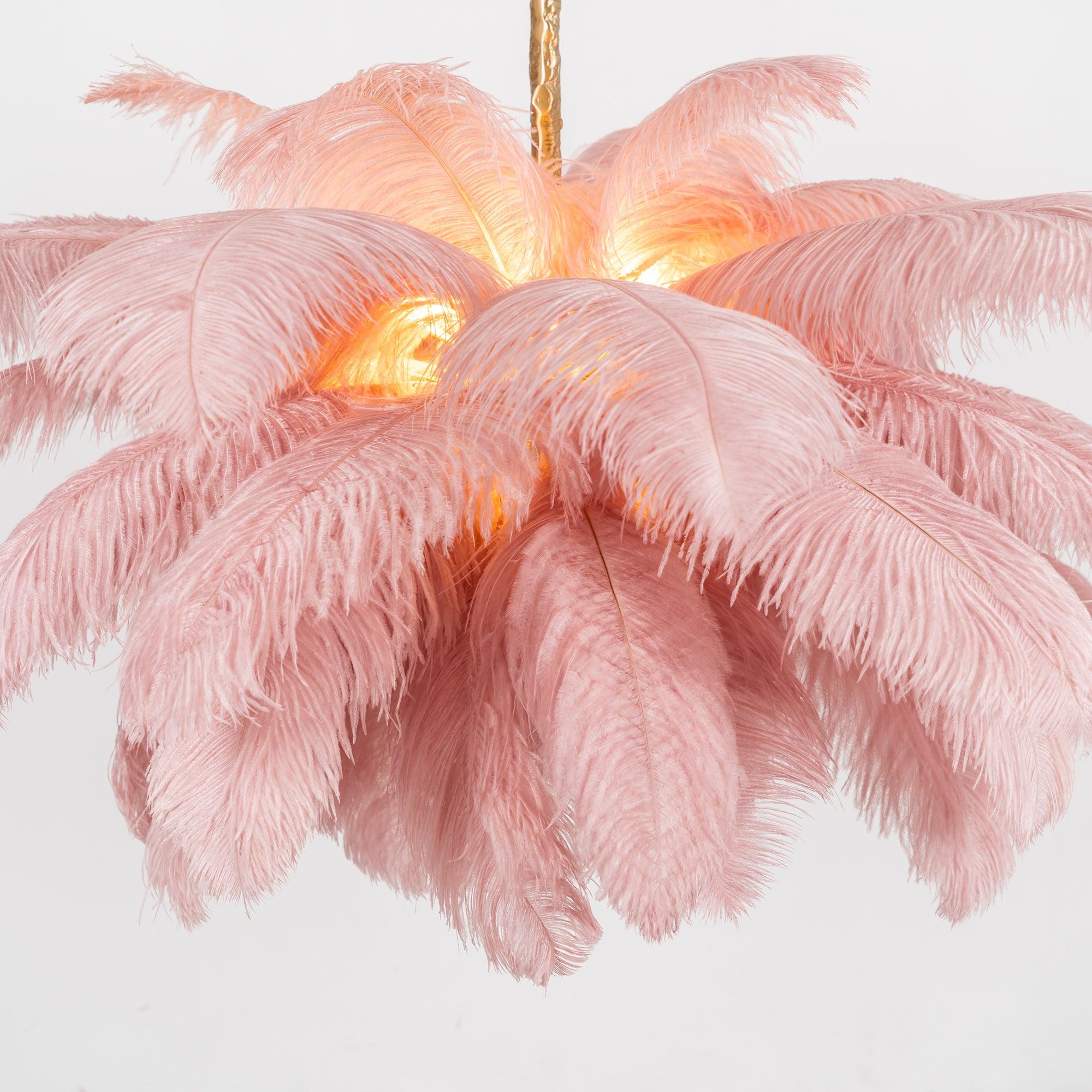 Feather Chandelier