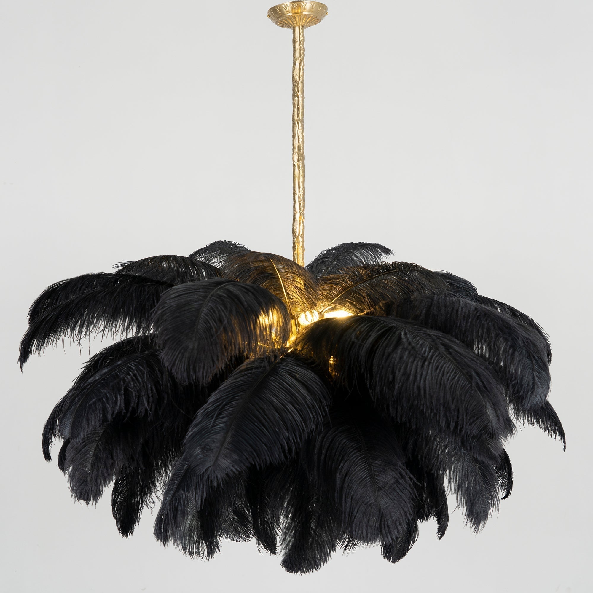 Feather Chandelier