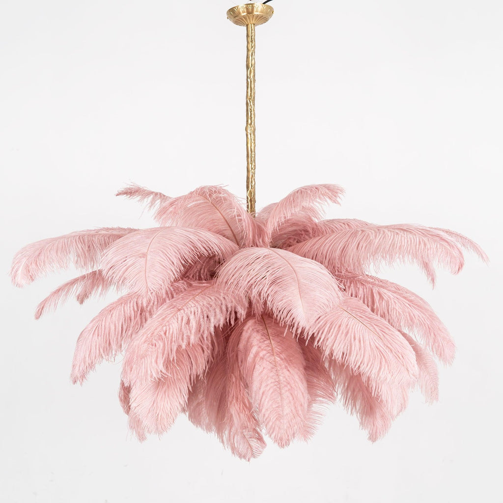 Feather Chandelier