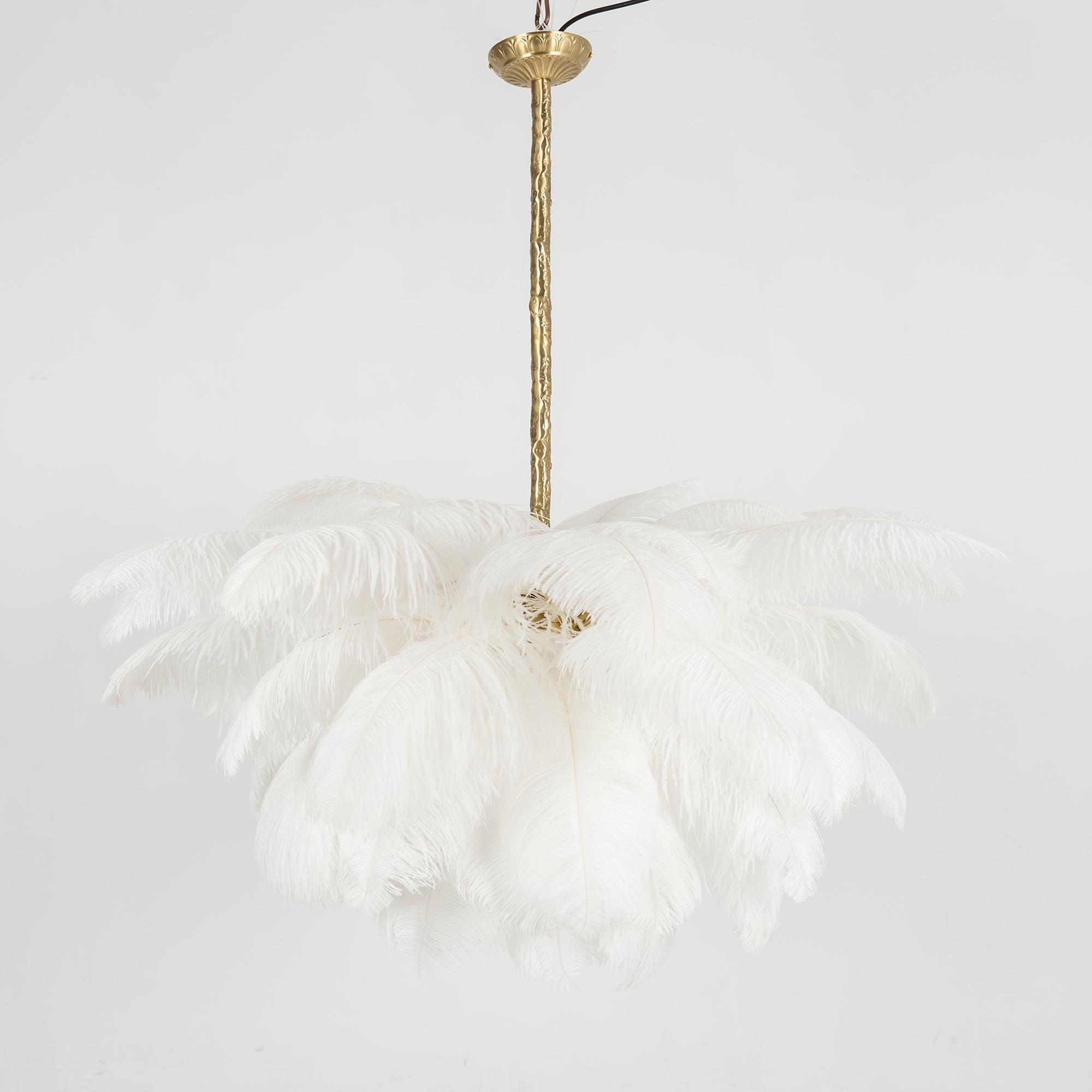 Feather Chandelier