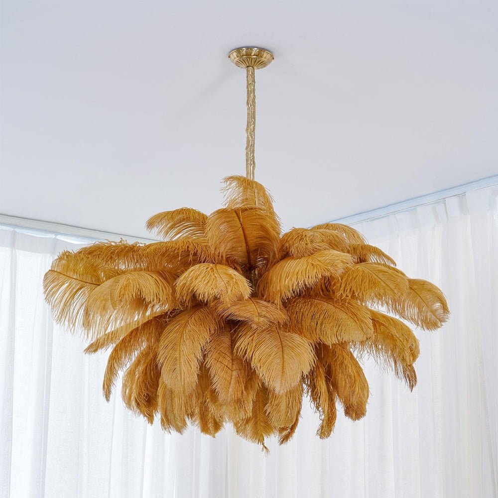 Feather Chandelier