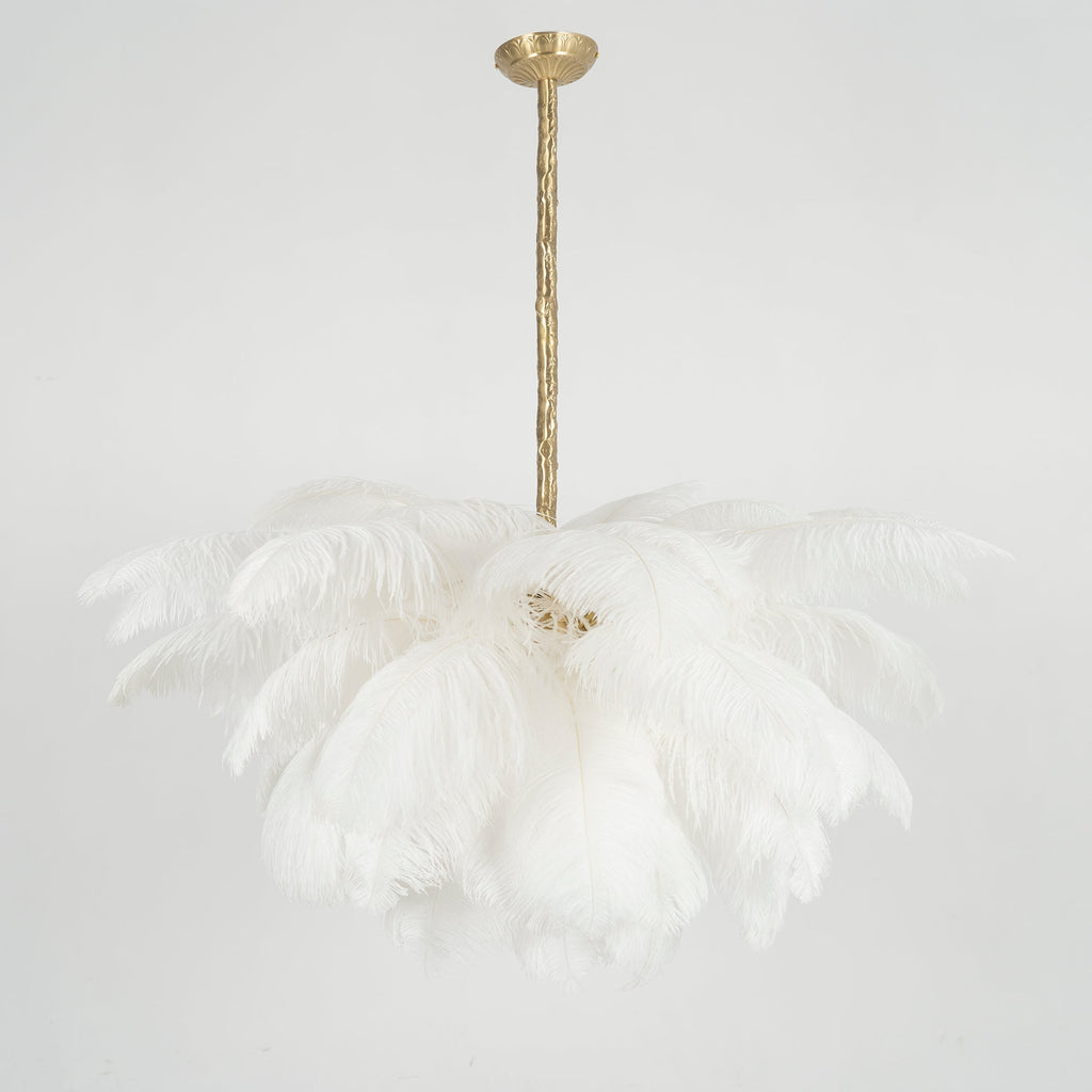 Feather Chandelier