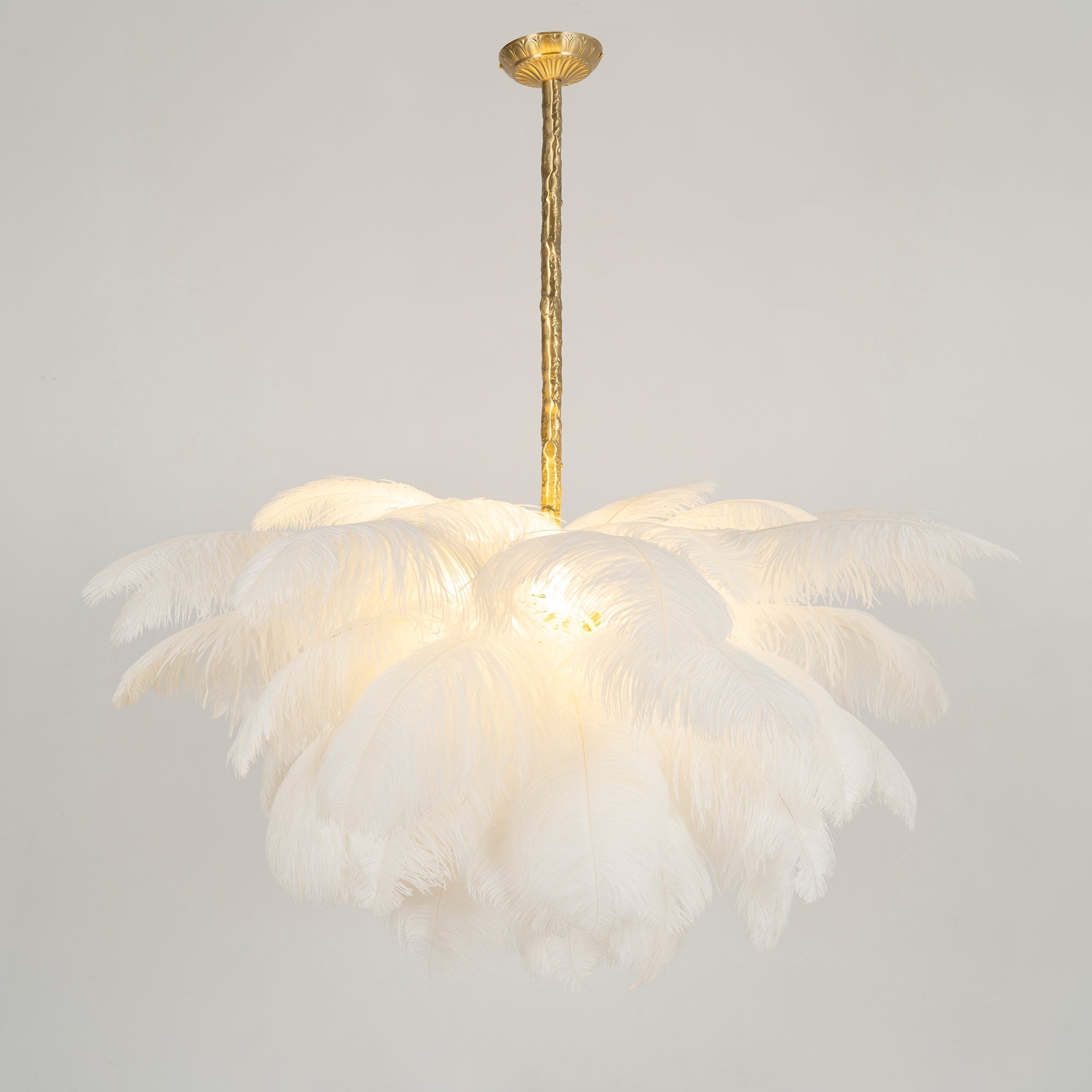 Feather Chandelier