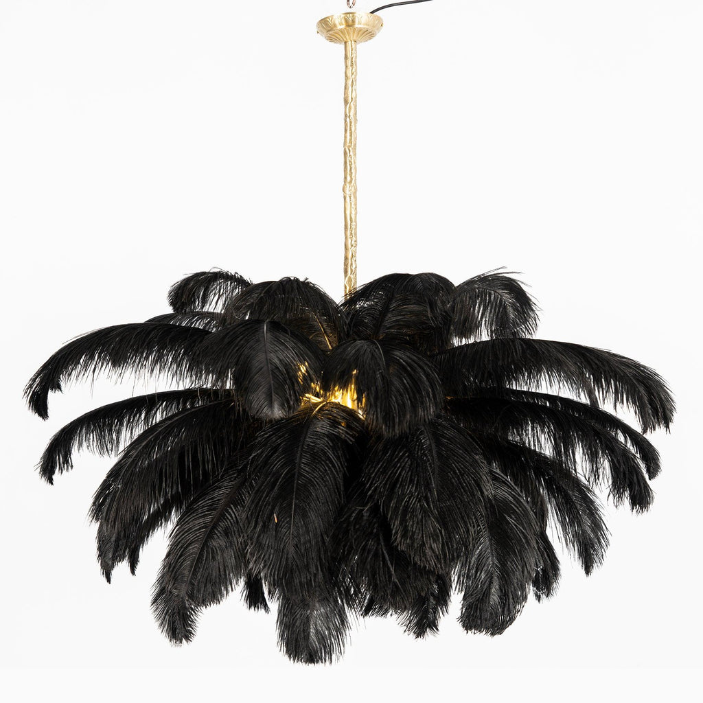 Feather Chandelier