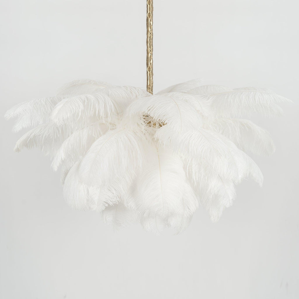 Feather Chandelier