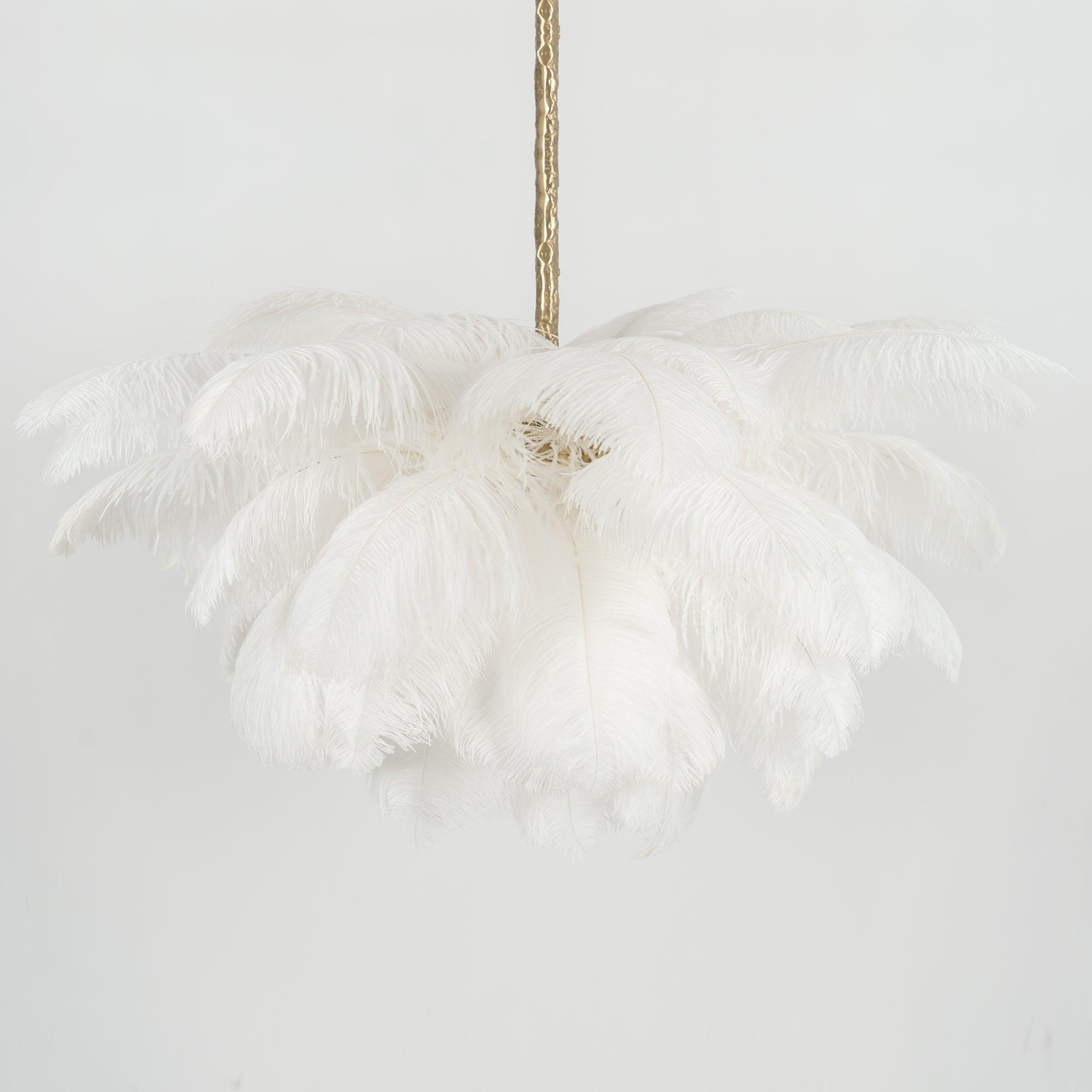 Feather Chandelier