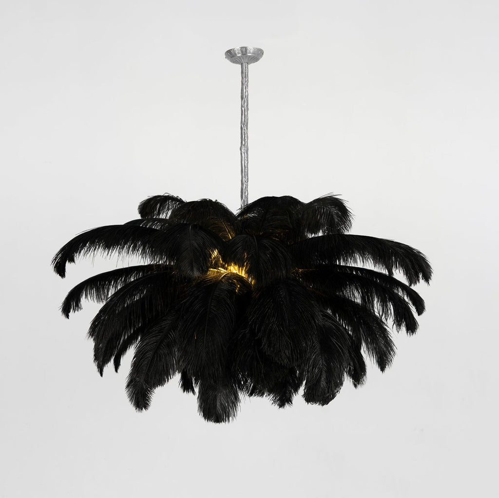 Feather Chandelier