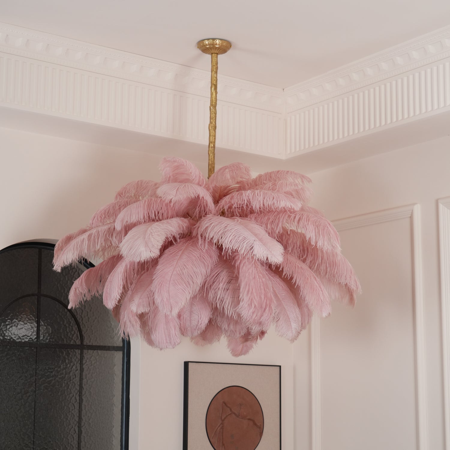 Feather Chandelier