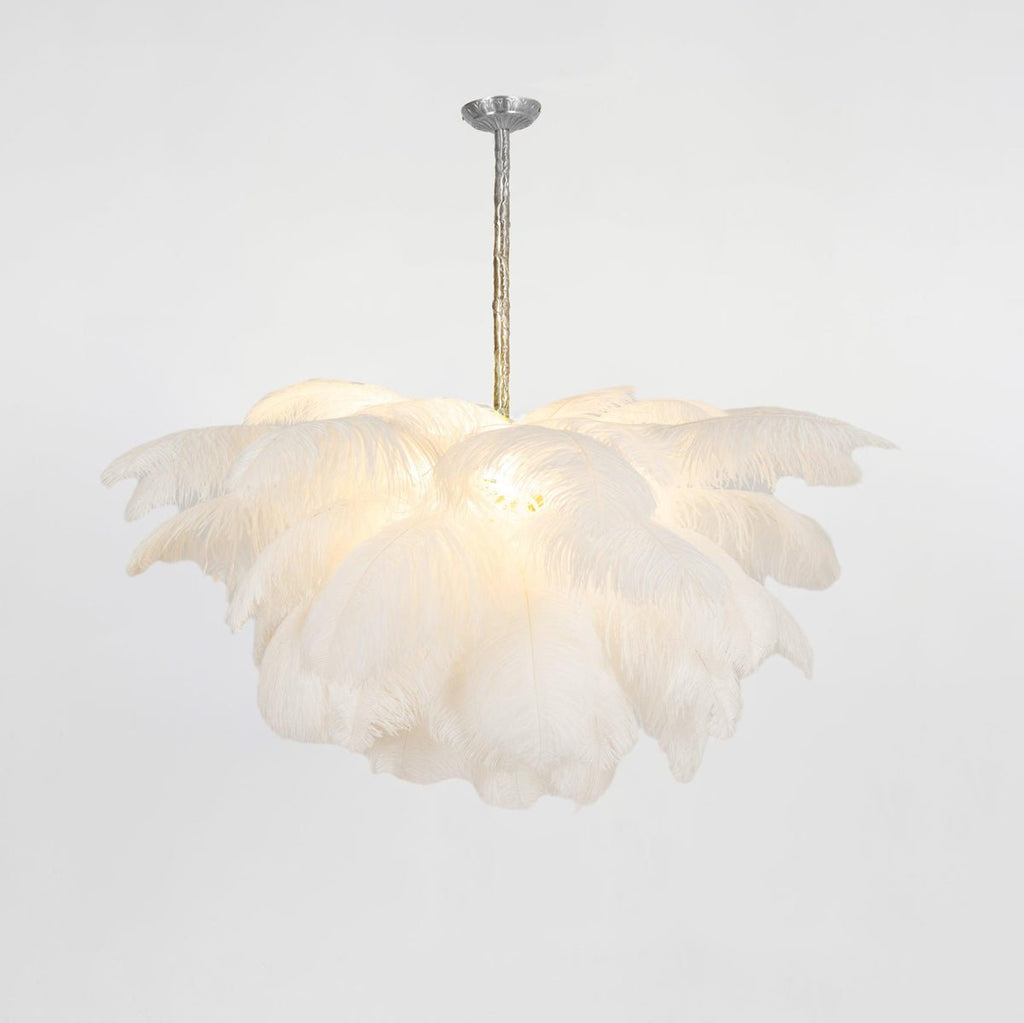 Feather Chandelier