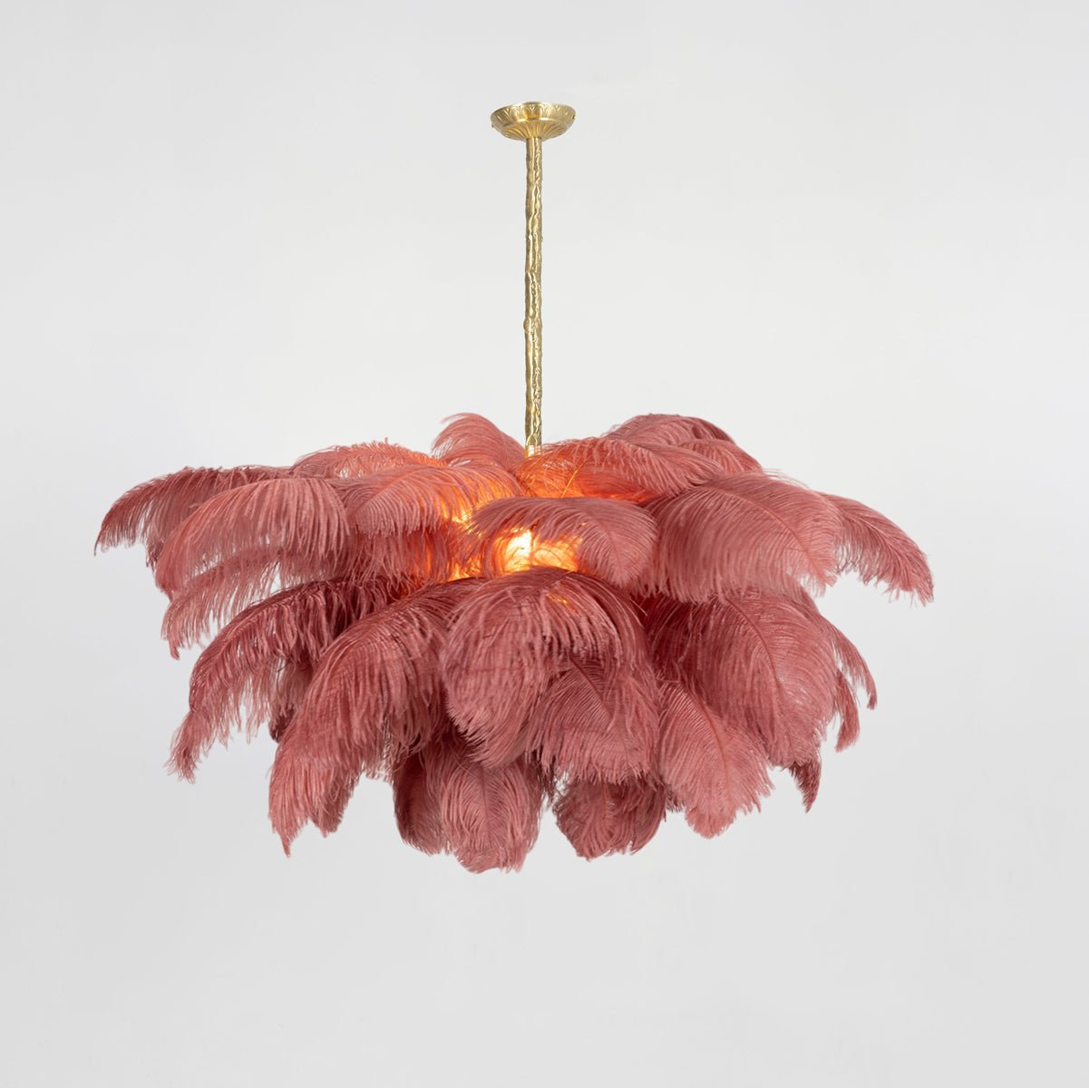 Feather Chandelier