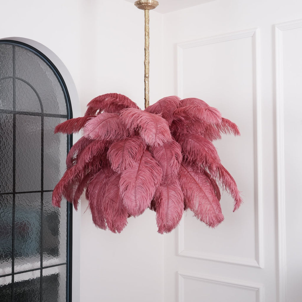 Feather Chandelier