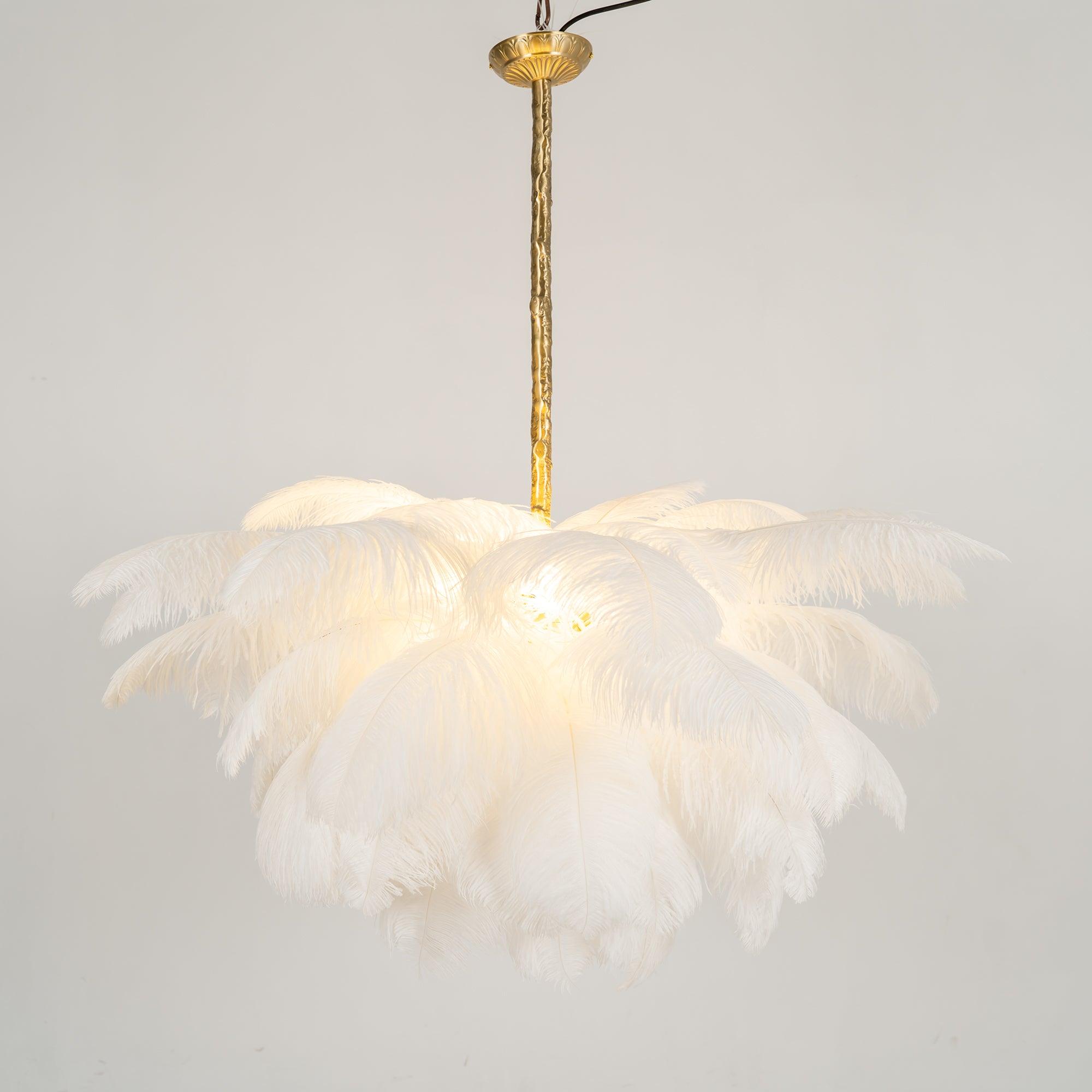 Feather Chandelier